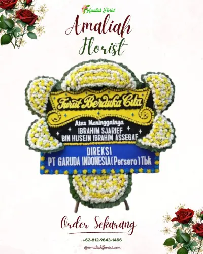 Papan Bunga Duka di Surodadi