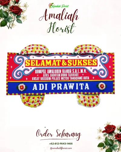 Karangan Bunga Ucapan Selamat di Surodadi