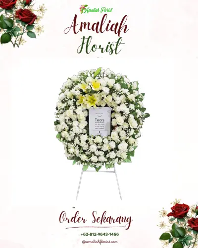 Krans Bunga Duka Cita di Surodadi